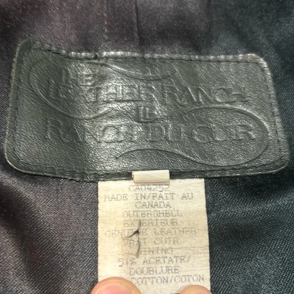 Beautiful 80s leather outer jacket - Picture 2 of 3